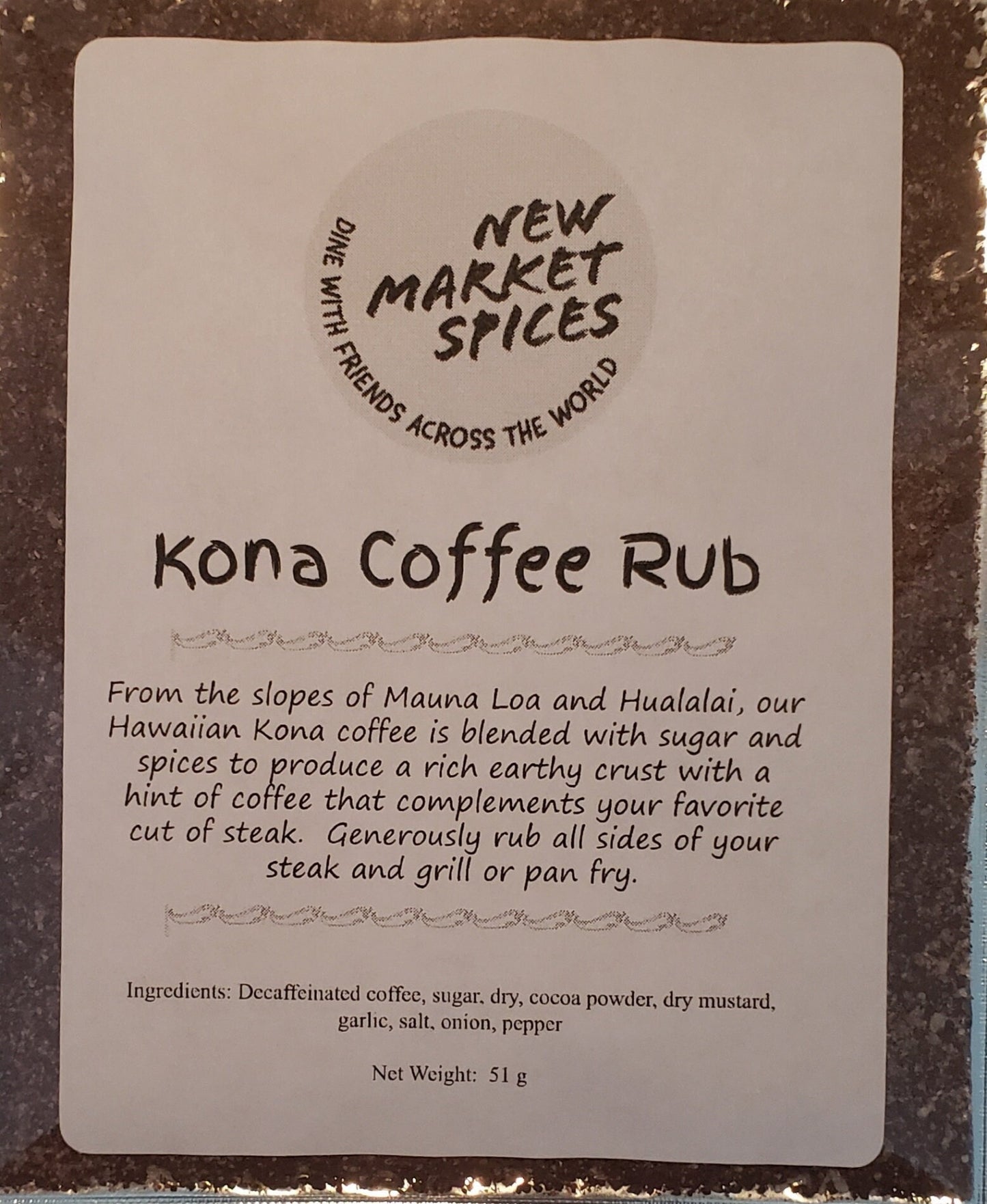 Kona Coffee Steak Rub