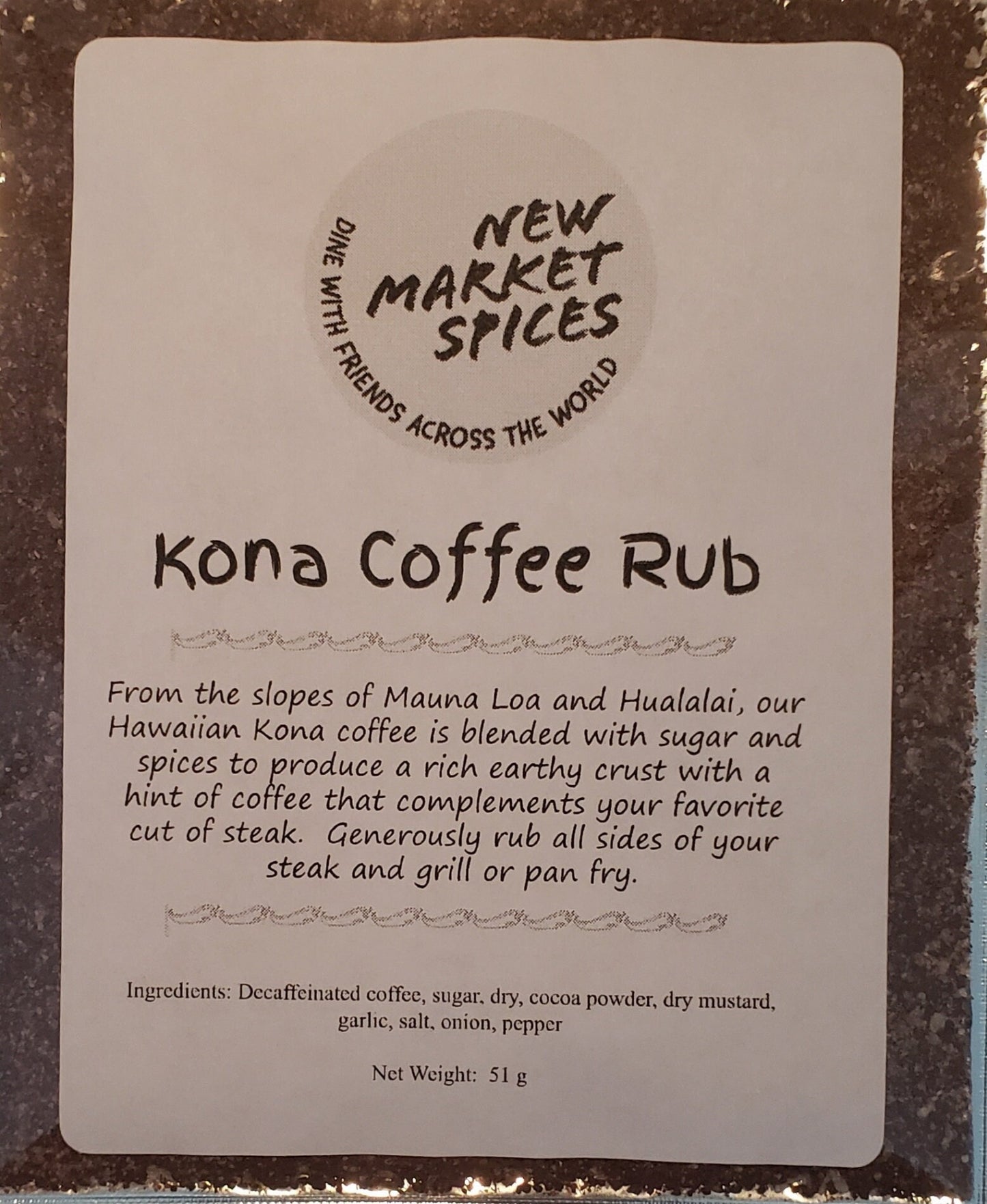 Kona Coffee Steak Rub